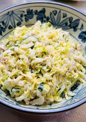 白菜消費に＊にんにく香るツナサラダ-レシピのメイン写真
