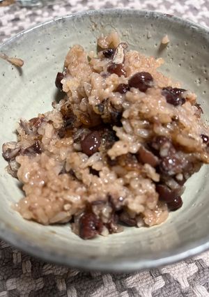 無水鍋で炊くお赤飯-レシピのメイン写真