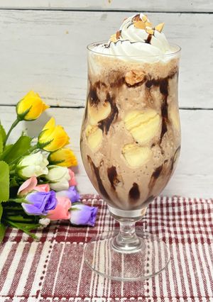 恋する💕濃厚チョコバナナフラペチーノ🍫🍌-レシピのメイン写真