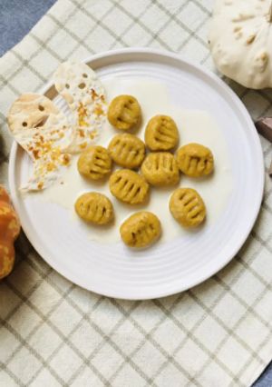 【離乳食後期～】米粉のかぼちゃニョッキ-レシピのメイン写真