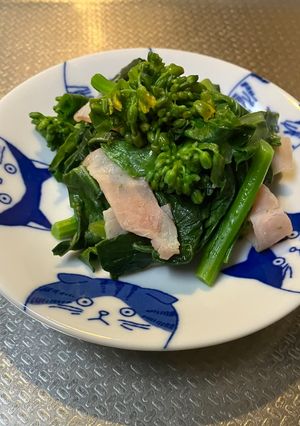 #春レシピ2026 アスパラ菜炒め-レシピのメイン写真