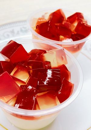 管理栄養士考案☆簡単！あじさいゼリー-レシピのメイン写真