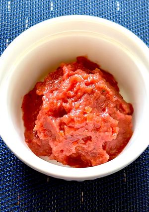 調味料として便利！梅干しを梅肉に-レシピのメイン写真