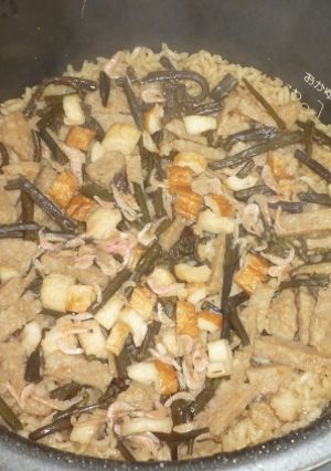２日に１度は炊き込み御飯-レシピのメイン写真
