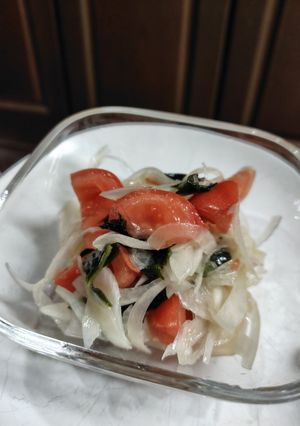 新玉ねぎとワカメのサラダ-レシピのメイン写真
