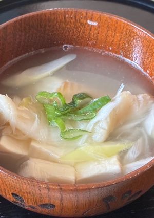 白身魚の中華風スープ-レシピのメイン写真