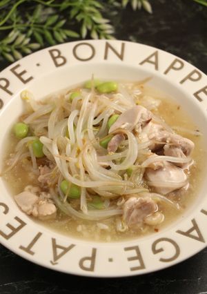 簡単！鶏もやしの塩あんかけご飯-レシピのメイン写真
