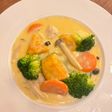 鶏団子とかぼちゃのシチュー