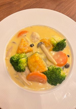 鶏団子とかぼちゃのシチュー-レシピのメイン写真