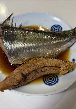ニシンの身と卵の煮付け-レシピのメイン写真