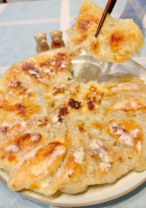 皮から手作り！パリパリ羽根付き餃子-レシピのメイン写真
