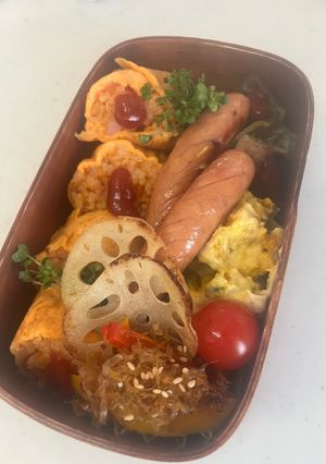 息子弁当194オムライス-レシピのメイン写真