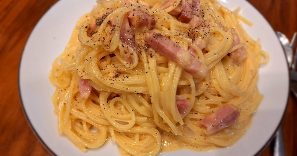 息子へ捧ぐ☆濃厚カルボナーラ by junjun223 【クックパッド】 簡単