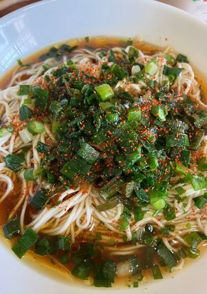 簡単冷やし素麺ぶっかけ-レシピのメイン写真