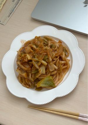 焼きうどん-レシピのメイン写真