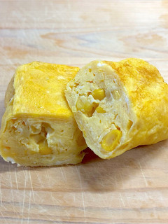 コーンを入れた甘いだし巻き玉子焼き-レシピのメイン写真