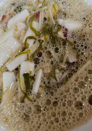 回復食　覚え書　えのき　めかぶトロロ-レシピのメイン写真