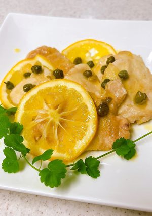 鶏むね肉のスカロッピーネ-レシピのメイン写真