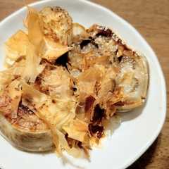 A picture of 焼き白ナス.