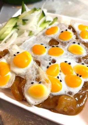 冷凍うずらでひよこ目玉焼き🐤-レシピのメイン写真