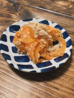 楽ちん簡単"人参とシーチキンの和え物"-レシピのメイン写真