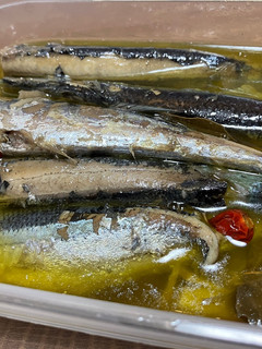 秋刀魚のコンフィ-レシピのメイン写真