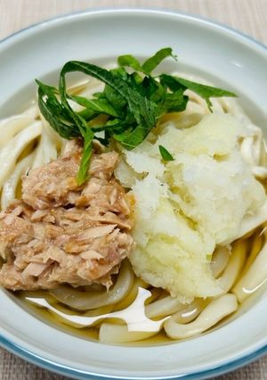 おろし大根と梅ツナのさっぱりうどん-レシピのメイン写真