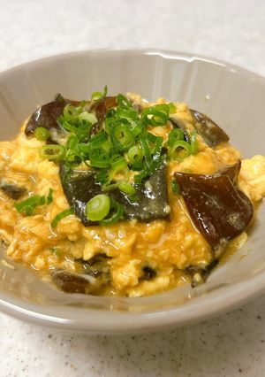 きくらげと卵のオイスターポン酢炒め-レシピのメイン写真