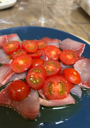 おつまみやおもてなしに！トマトのカルパッチョ-レシピのメイン写真