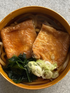 レンチンだけ♪で作るキツネうどん-レシピのメイン写真
