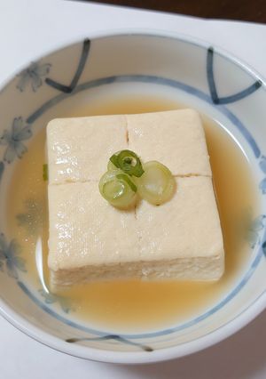 超シンプル！レンジで「煮やっこ」-レシピのメイン写真