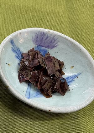 ナスの皮が漬物に⁈ナスの皮のしば漬け風-レシピのメイン写真