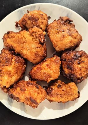 小麦粉で作る昔ながらの唐揚げ♪お弁当にもピッタリ-レシピのメイン写真