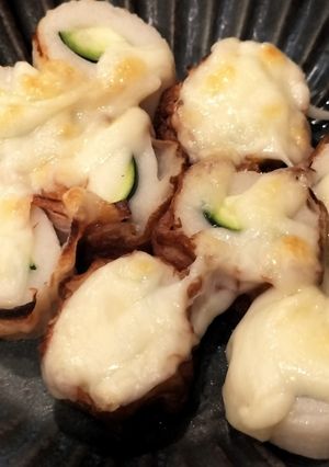 即席おつまみ★ズッキーニちくわチーズ焼き-レシピのメイン写真