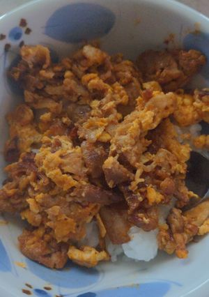 簡単☆時短☆豚ひき丼-レシピのメイン写真