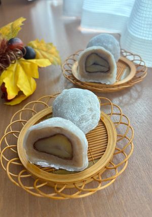 栗あん大福-レシピのメイン写真
