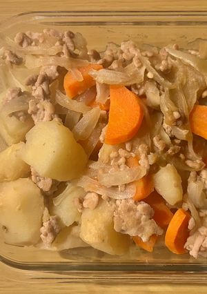 ほっこりするお味！味噌肉じゃが-レシピのメイン写真