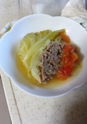 巻かないロールキャベツ-レシピのメイン写真