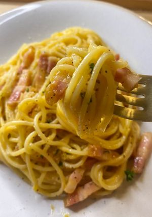 生クリーム不使用 カルボナーラ-レシピのメイン写真