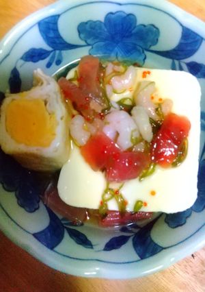 巾着卵と海鮮奴-レシピのメイン写真