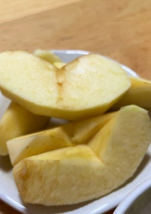切って３日目、シャキシャキになったリンゴ-レシピのメイン写真
