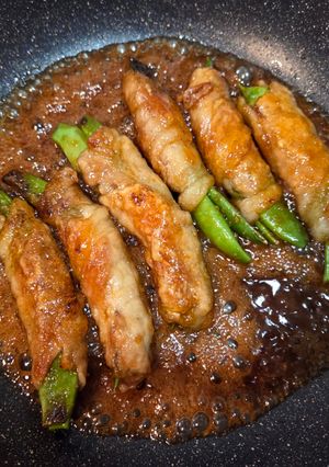 刀豆の肉巻き-レシピのメイン写真