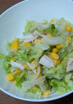 鶏肉とキャベツのさっぱりサラダ-レシピのメイン写真