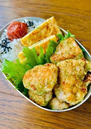 【むね肉でもやわらか】のり塩チキン弁当-レシピのメイン写真