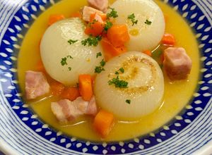 小玉ねぎとベーコンの美味しい煮♪-レシピのメイン写真