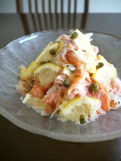 スモークサーモンのマリネ♪-レシピのメイン写真