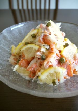スモークサーモンのマリネ♪-レシピのメイン写真