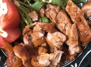 鶏もも肉のにんにくじょうゆ照り焼き煮-レシピのメイン写真