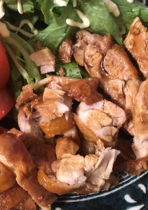 鶏もも肉のにんにくじょうゆ照り焼き煮-レシピのメイン写真