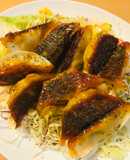レトルト餃子●キムチ風味の焼き餃子